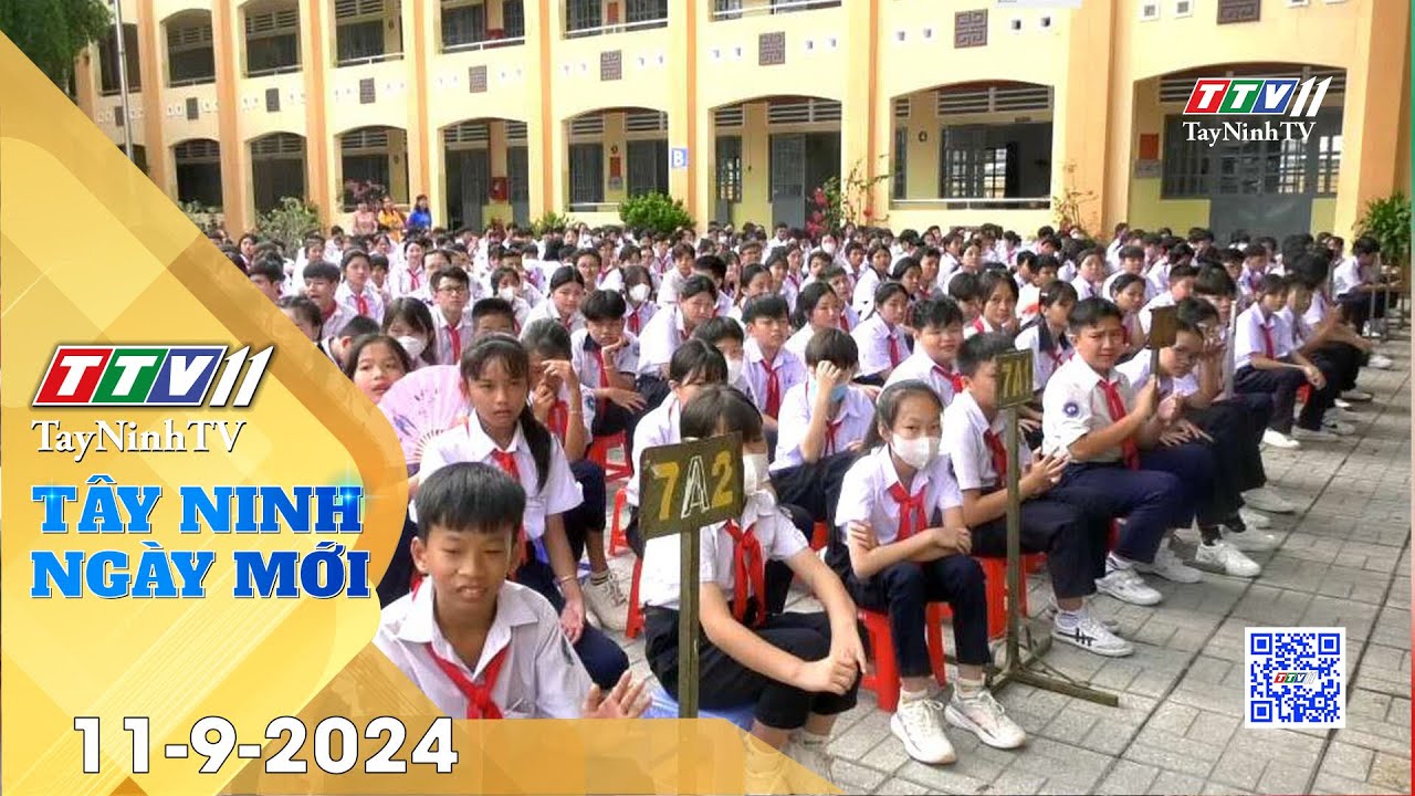 Tây Ninh ngày mới 11-9-2024 | Tin tức hôm nay | TayNinhTV